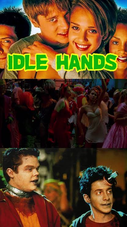I need your help!!! Please spread the word about IDLE HANDS from 1999,  because this film doesn't get enough credit! 🤟🏽😈🤟🏽 . . . #idlehands  #idlehandstattoo #devonsawa #devonsawaedit #devonsawaedits ...
