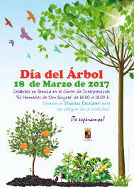 El día del árbol es un recordatorio para cuidar los bosques esto ocurrió en 1840, cuando en dicho país se había tomado conciencia de la importancia que tienen los recursos forestales, del cuidado que se debía brindar a los árboles, y la necesidad de introducir a los niños desde temprana edad, en el. El Proximo Sabado 18 De Marzo Tendra Lugar El Dia Del Arbol Y El Ayuntamiento Lo Celebrara Elaborando Un Novedoso Y Original Taller Para Ninos As Y Adultos Acompanantes Ayuntamiento De Pedro