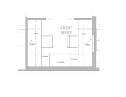 Super Space Planning For A Two Person Home Office Space Burogrundriss Buroetage