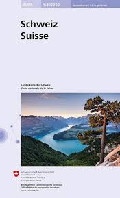 Swisstopo is the official name for the swiss federal office of topography , switzerland's national mapping agency. Swisstopo Generalkarte Schweiz 1 300 000 Von Bundesamt Fur Landestopografie Swisstopo Buch Thalia