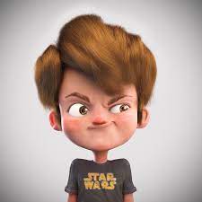 Star Wars Kid On Behance Cartoon Character Design Cartoon Girl Drawing Illustration Character Design