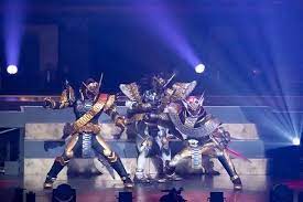 左からオーマジオウ アナザーオーマジオウ 仮面ライダージオウ オーマフォーム 仮面ライダージオウ ファイナルステージ 番組キャストトークショー 仮面ライダー 平成仮面ライダー 仮面ライダージオウ