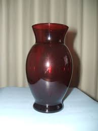 Ruby Truman Vase Photo By Beverly D Harris Beau Found This At A Yard Sale In Indiana Glass Art Christmas Angels Vase