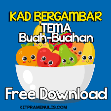 Jika berminat, download & print sendiri. Kamus Bergambar Buah Buahan Untuk Pendidikan Khas Kitpramenulis