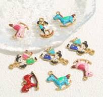 SHDIYAYUN Freshwater Pearl Earrings Cute Style Toy Trojan Design Wholesale  Pearl Jewelry
