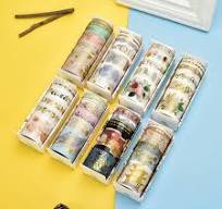6pcs Crane Washi Tape Set Stickers Masking Tape School DIY Stationery  Supplies