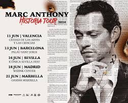 New Tour dates added for Spain in 2024! 🕺🎤 #MarcAnthony #kingofsalsa  #latinmusic #salsamusic #quevivalasalsa #HistoriaTour #spain #españa🇪🇸