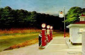 Maybe you would like to learn more about one of these? Gas Artwork By Edward Hopper Oil Painting Art Prints On Canvas For Sale Paintingstar Com Art Online Store