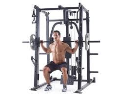 Weider Pro 8500 Smith Cage Strength Trainer With Plate