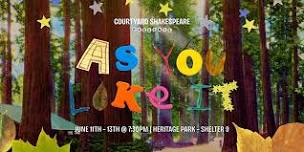 As You Like It | Courtyard Shakespeare