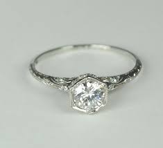 Art Deco Ring Vintage Engagement Rings Simple Wedding Rings Vintage Art Deco Engagement Ring