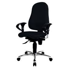 Topstar point 50 in schwarz drehstuhl. Topstar Ergonomischer Burostuhl Sitness 10 Stoff Schwarz Viking De