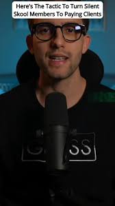 Here’s the tactic top Skool earners use to turn silent members into buyers…  and almost nobody is doing it 👀, Max Perzon uses one micro-commitment  inside his free Skool community before mentioning ...