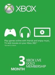 Prepaid Gaming Cards 156597 Xbox Live Gold 3 Month Membership Us Seller Speed Of Light Delivery Buy It Xbox Gift Card Xbox Gifts Free Gift Card Generator