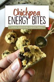 Chickpea Energy Bites Salty And Sweet Protein Snack Runtothefinish Chickpeacookiedough Healthy Cookie Healthy Protein Snacks Energy Bites Dairy Free Snacks