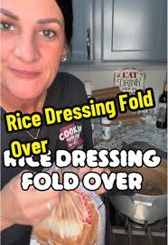 Delicious Rice Dressing Fold Overs from Louisiana