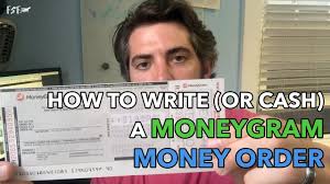 A moneygram money order can be deposited into your bank/credit union account or cashed at many check cashing locations. How To Write A Moneygram Money Order From Walmart Youtube