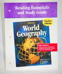 This supplemental print resource combines the features of a textbook, workbook and study guide. World Geography Reading Essentials And Study Guide Teacher Edition Reading Length