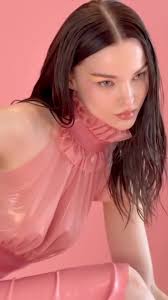 @dovecameron wears AK Drama frill top and Lady P pencil skirt for  @marieclaireuk, Photographs @jonasbresnan, Editor in Chief @andreacanwrite,  Editor @sunileo86, Art Editor @treeburns, Interview ...