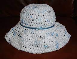 Floppy Plarn Hat Pattern Hat Pattern Plastic Bag Crochet Crochet Plastic Bags Pattern