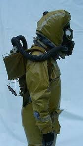 90 Side Hazmat Suit Military Accessories Gas Mask
