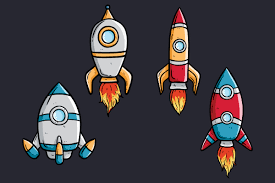 Play free online games that have elements from both the cute and spaceship genres. Cute Spaceship Collection Graphic By Padmasanjaya Creative Fabrica