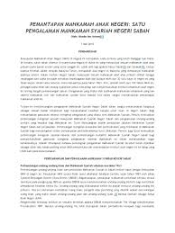 Scroll down and click to read full judgmentt. 20171122021153pemantapan Mahkamah Anak Negeri Ahadin