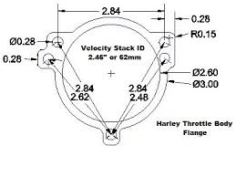 Velocity Stacks With Flanges