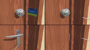 The lock on a bedroom door is designed for privacy and not for security or keeping intruders out. How To Unlock A Door 11 Steps With Pictures Wikihow