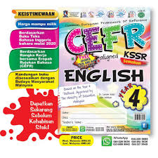 Academic, cefr in malaysia, english language. Buku Rampaian Kssr Semakan Cefr English Year 4 Shopee Malaysia