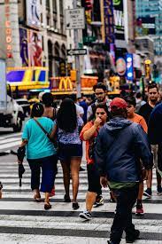Crowd Of People Street Photography In Times Square Nyc Street Photography People Street Photography Portrait Street Photography Paris