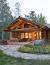 Log Cabin In The Woods Drawing