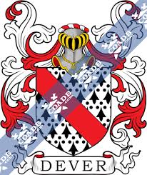 Dever Family Crest, Coat of Arms and Name History