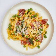 This diet, which involves obtaining most of your daily calories from fat and protein instead of carbs, ca. Tagliatelle With Prosciutto And Peas Recipe Easy Pasta Recipes Easy Pasta Meat Dinners