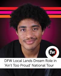 Richardson-native Robert Valderas III is just 2 weeks away from a hometown  crowd when Ain't Too Proud stops in Fort Worth, Feb. 11-16! Check out his  interview with Fort Worth Magazine where