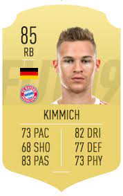 Fifa 21 joshua kimmich cardtype card rating, stats, attributes, price trend, reviews. Kimmich Fifa 19 Fut Chief