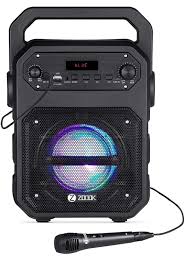 Buy the best and latest diy bluetooth speaker with microphone on banggood.com offer the quality diy bluetooth 1 538 руб. Zoook Rocker Thunder 20 Watts Bluetooth Speaker With Karaoke Mic Tf Fm Led Usb Party Speaker Amazon Ae