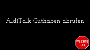 Maybe you would like to learn more about one of these? Aldi Talk Guthaben Abfragen Online Gefunden Youtube