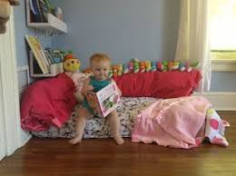 Reuse An Old Crib Mattress Reading Nook Kids Reading Nook Crib Mattress Reading Nook