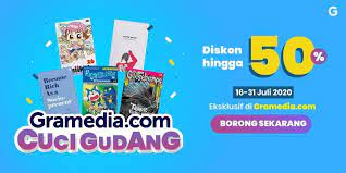 Check spelling or type a new query. Cuci Gudang Gramedia Com Diskon Buku Hingga 50