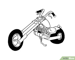 Gambar motor gp mewarnai geloragp. 4 Cara Untuk Menggambar Sepeda Motor Wikihow