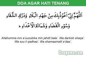 Doa Agar Hati Tenang Ikhlas Sabar Dan Bahagia Doapengasih