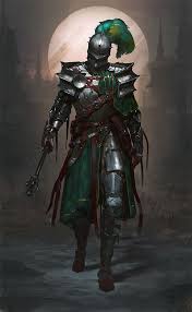 Sir Green Evgeniy Petlya On Artstation At Https Www Artstation Com Artwork Bw0e9 Knight Art Fantasy Art Character Art