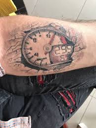 Km Saati Dovmesi Tattoo Motorcycle Erkek Motosiklet Dovmesi Tattoo