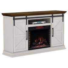 Energy efficient led bulbs light the fire, a cost effective way to ignite bliss in any room without professional installation. Duraflame 68 25 In W Cream Infrared Quartz Electric Fireplace Lowes Com Electric Fireplace Tv Stand Fireplace Tv Stand Electric Fireplace