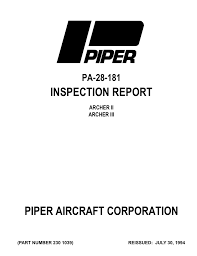 230 1039 Inspection Report Pa 28 181