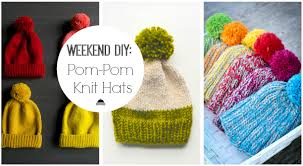 Pattern chicken hat knitting pattern pdf. 3 Pom Pom Knit Hat Patterns Make And Takes