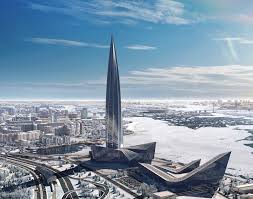 Aerial view of the construction site of lakhta center in saint petersburg, november 2014.jpg. Glavgosekspertiza Rossii Soglasovala Obnovlennyj Proekt Stroitelstva Lahta Centra