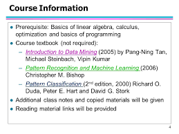 Bishop Pattern Recognition And Machine Learning 2006 Computer Science And Engineering Dept Ppt Video Online Download