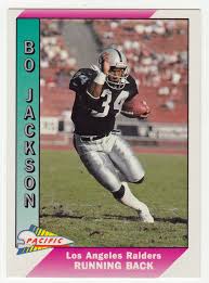 Maybe you would like to learn more about one of these? Bo Jackson 234 1991 Pacific Football Bo Jackson Oakland Raiders Nfl Football Cards